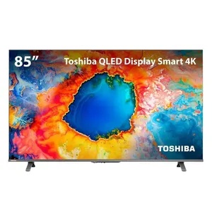 Smart TV QLED 85" 4K Toshiba 85C450NS Google TV 4HDMI 2USB Wi-fi - TB038MOUT [Reembalado] TB038MOUT