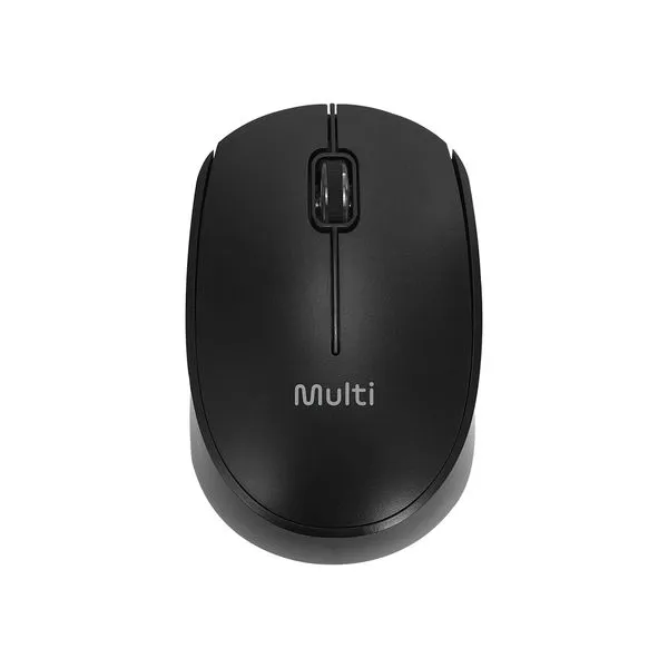 Mouse Sem Fio USB 2.4GHZ 1600 DPI Preto Multi - MO602 MO602