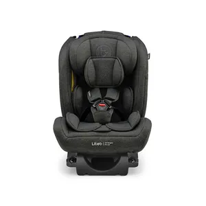 Cadeirinha infantil para carro 0-36kg Isofix All Stages Fix 2.0 Preta Litet - BB450OUT [Reembalado] BB450OUT