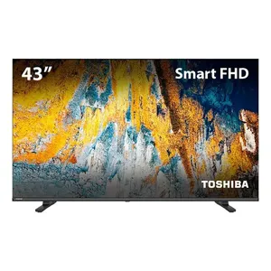 Smart TV DLED 43" Full HD Toshiba 43V35L VIDAA 2 HDMI 2 USB Wi-Fi - TB017MOUT [Remanufaturado] TB017MOUT