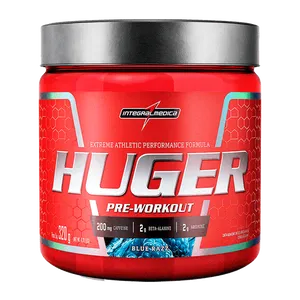 Huger Pré-Treino - Integralmédica - 320g - Blue Razz
