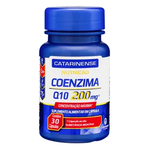 Coenzima Q10 200mg Catarinense Nutrição 30 Cápsulas