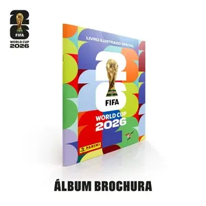 Álbum Copa do Mundo 2026 Panini Capa Brochura