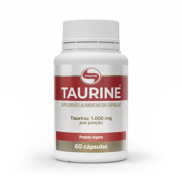 TAURINE®: L-Taurina 1000mg 60 Cápsulas Taurine - 60 cap
