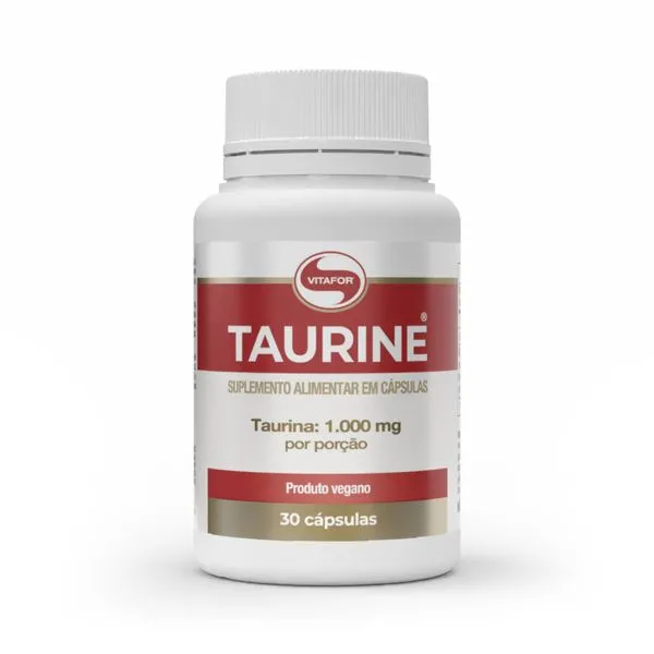 TAURINE®: L-Taurina 1000mg 30 Cápsulas Taurine - 30 cap