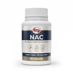 NAC: N-acetil L-cisteína 60 Cápsulas