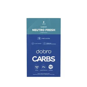 Gel Carbs Dobro Neutro Fresh com Cafeína 30g