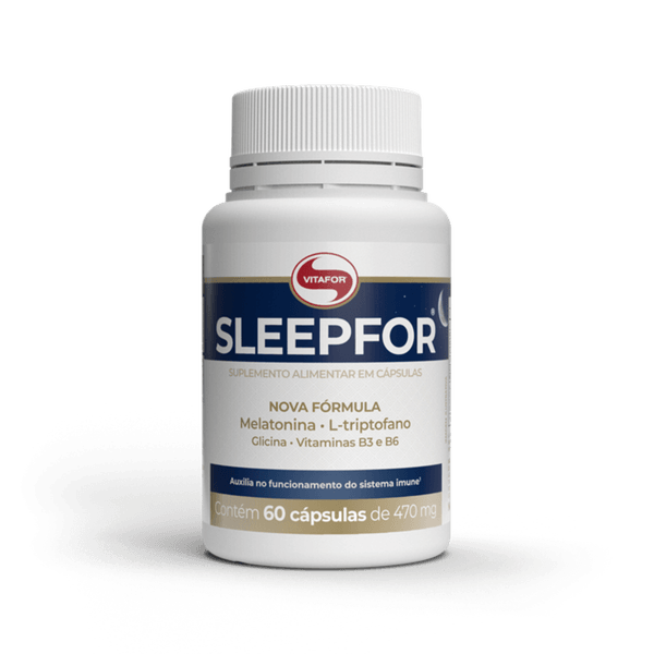Suplemento Alimentar Sleepfor Vitafor 470mg 60 Cápsulas