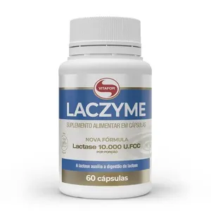 LACZYME®: Enzima lactase 60 Cápsulas