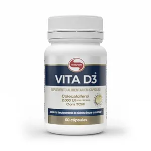 VITA D3®: Suplemento de Vitamina D3 60 Cápsulas