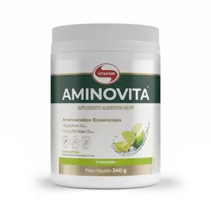 AMINOVITA® Sabor Limão 240g Aminovita® – 240g – Limão