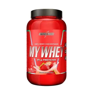 My Whey – High Quality Protein Powder – 900g – Shake de Morango