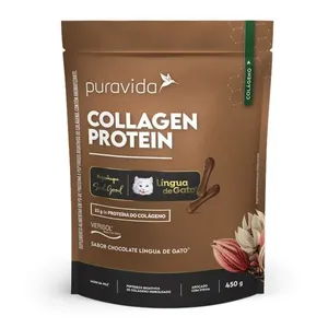 Collagen Protein Língua de Gato Puravida 450g
