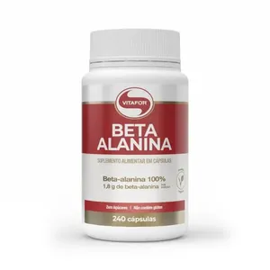 BETA-ALANINA 240 Cápsulas Beta-Alanina - 240 cap