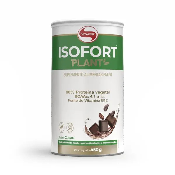 ISOFORT® PLANT Sabor Cacau 450g