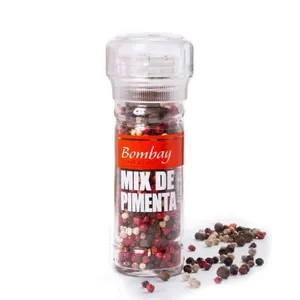 Mix de Pimenta com Moedor Bombay 50g