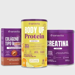 Combo Força & Movimento Tipo II Advanced | Creatina 300g | Body UP