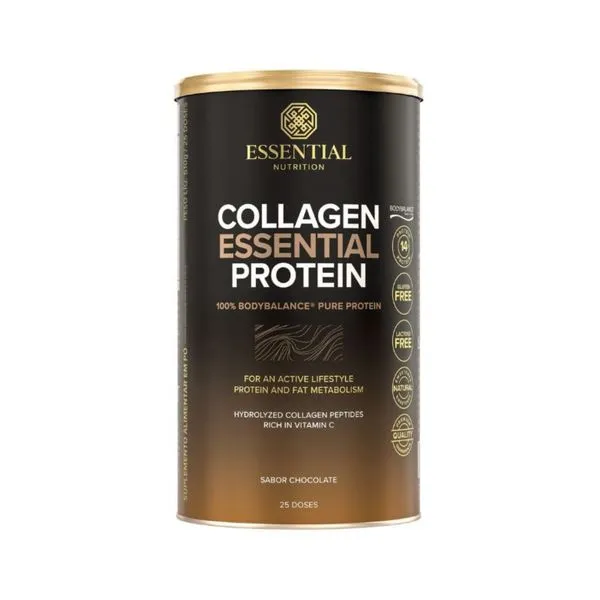 Collagen Protein Chocolate Trufado Essential Nutrition 510g