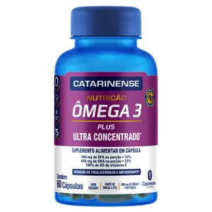 Ômega 3 Plus 1800mg Catarinense 60 Cápsulas