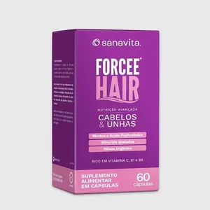 Forcee Hair Frasco 60 cápsulas | 30 doses