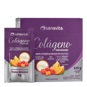 Colágeno Hidrolisado Verisol Frutas Amarelas 30 saches