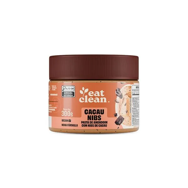 Pasta de Amendoim 300g Cacau Nibs
