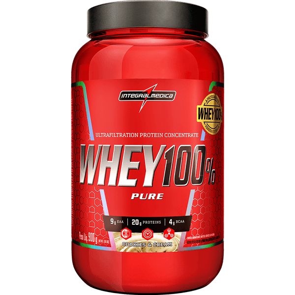 Whey Protein Concentrado - Integralmédica - 900g - Cookies