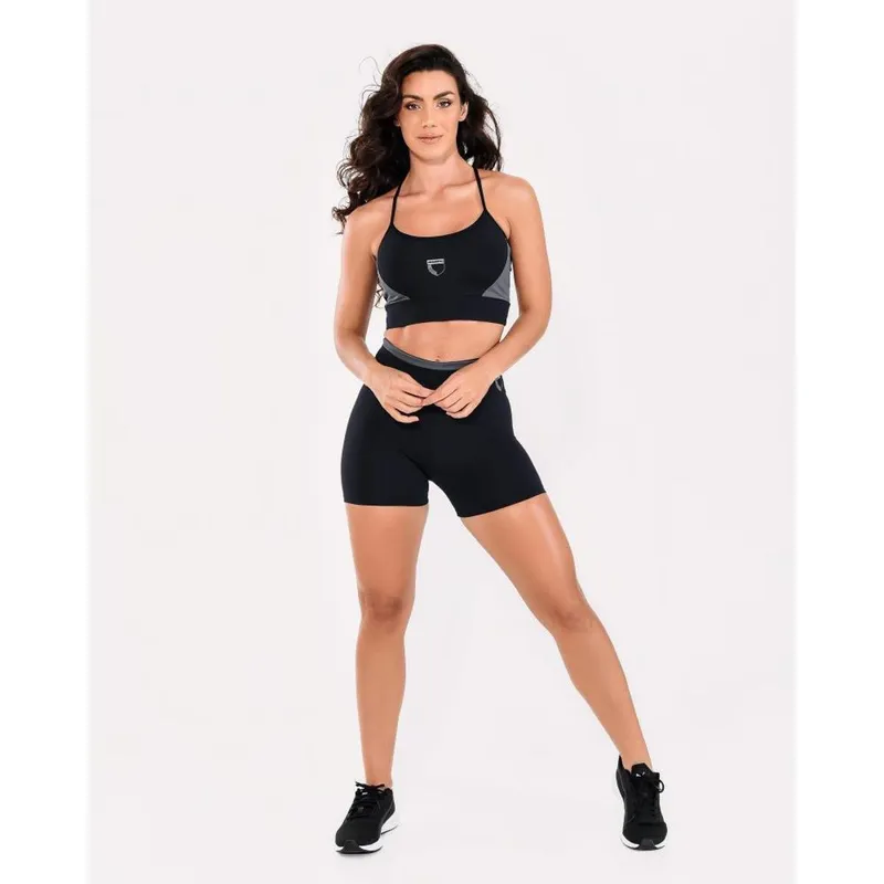 Short Mix Color Warfit Cinza