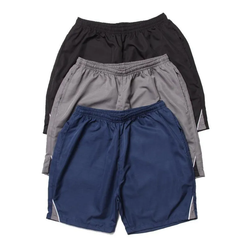 Kit 3 Shorts Curto Tactel Rip Stop Com Bolsos