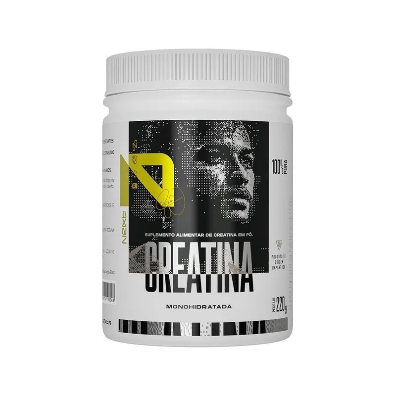 Creatina Pote 220g - Monohidratada - 100% Pura - Next10