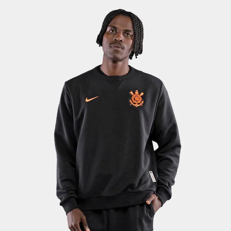 Blusão Corinthians Nike Total 90 Crew Masculino