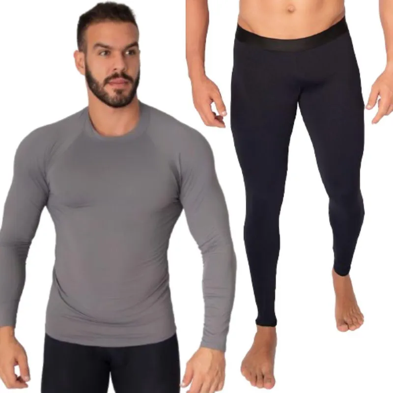Conjunto Vekyo Blusa + Calça Térmica Proteção UV Masculino