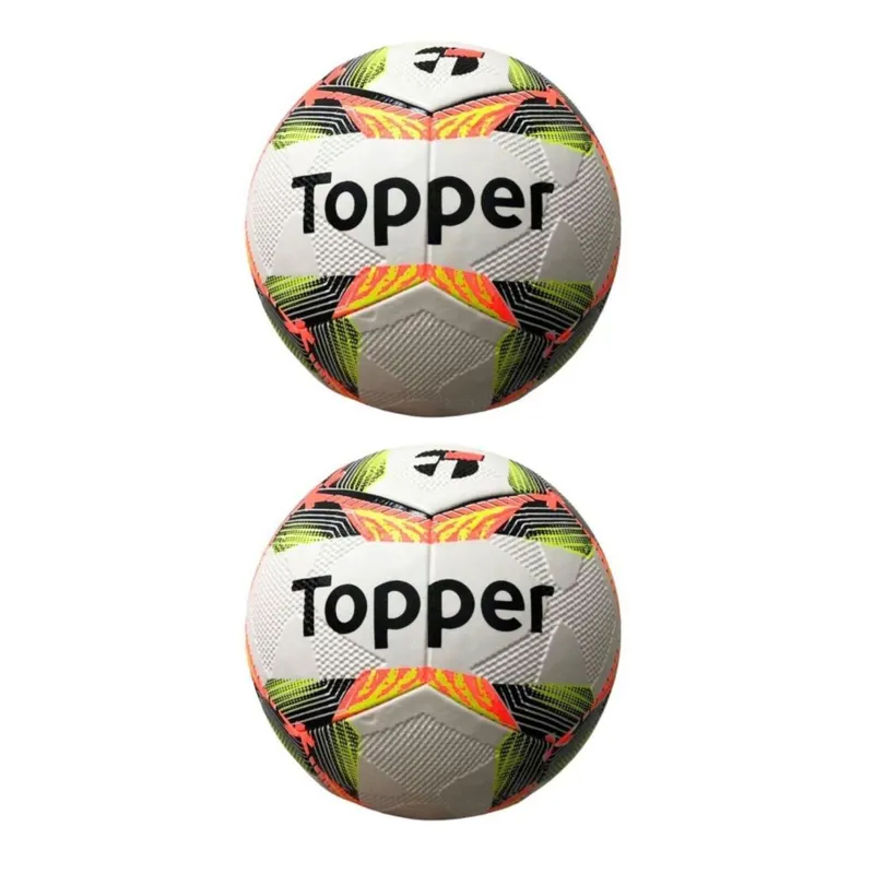 Kit 02 Bola Futsal Topper Slick 2024
