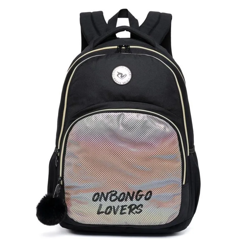 Mochila Onbongo Bolsa Escolar Feminina Reforçada 15 litros