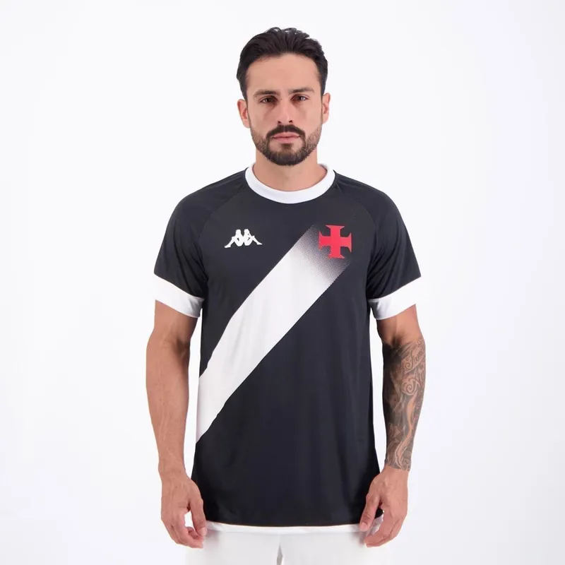 Camisa Kappa Vasco Supporter Graphik Masculina