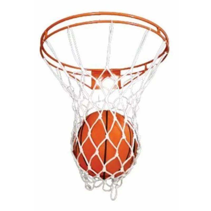 Aro de Basquete Oficial (Branco) e Bola Basquete Nº07 Kaemy