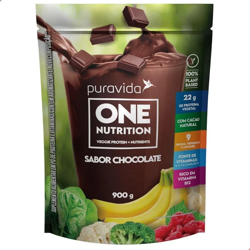 One Vegan Nutrition (Proteína + Greens) 900g Pura Vida