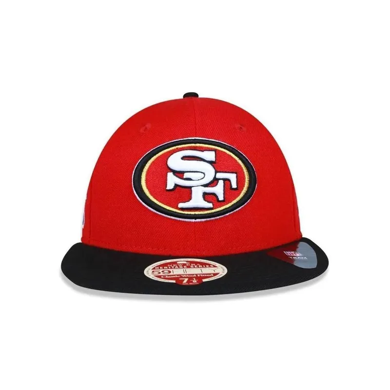BONÉ NEW ERA 950 SAN FRANCISCO 49ERS MBI20BON095 VERMELHO PRETO