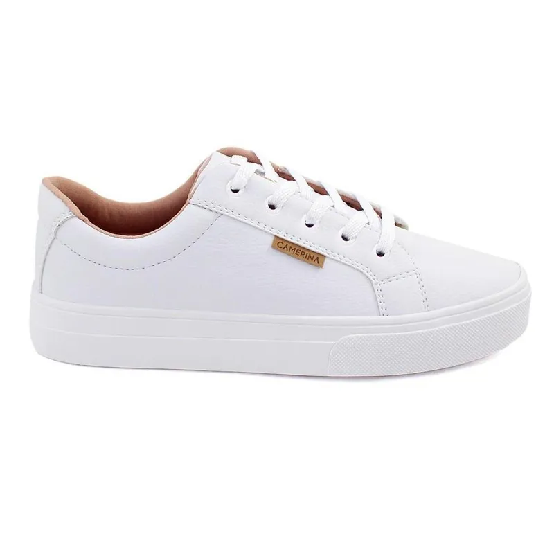 Tenis Casual Feminino Branco Original Confortavel