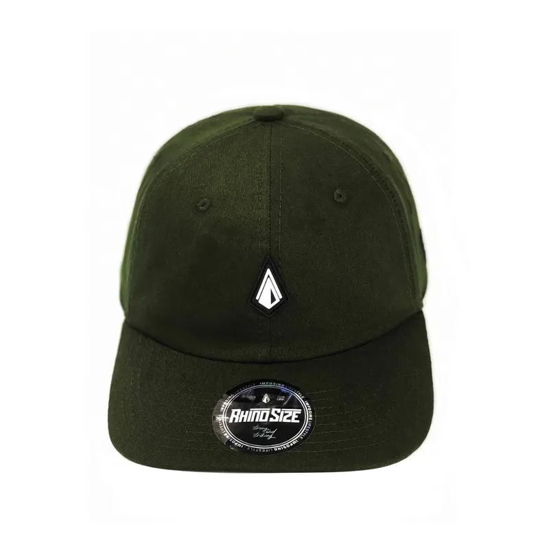 Bone Dad Hat Aba Curva Algodao Verde Rhs-394 Rhino Size