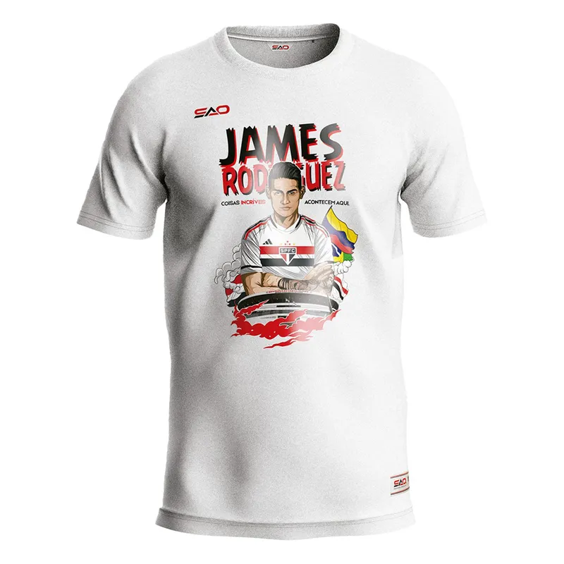 Camisa São Paulo 23/24 s/n° James Rodríguez Torcedor Feminina