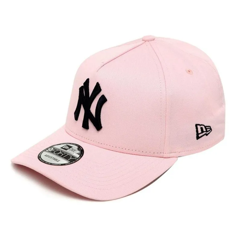Boné New Era Aba Torta NY Yankees Rosa e Preto