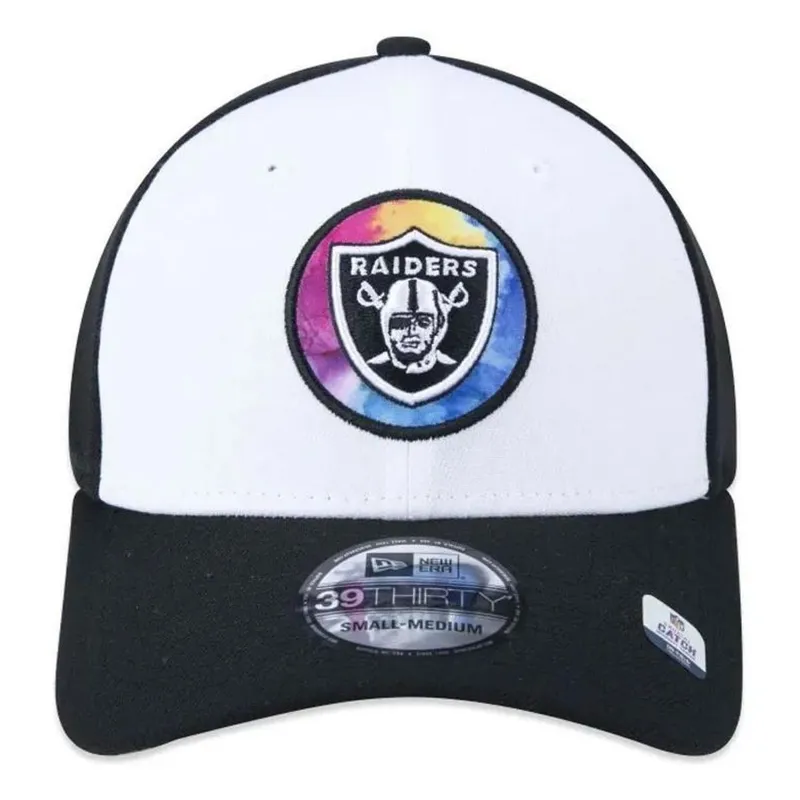 BONÉ NEW ERA 3930 LAS VEGAS RAIDERS NFP23BON177 BRANCO PRETO