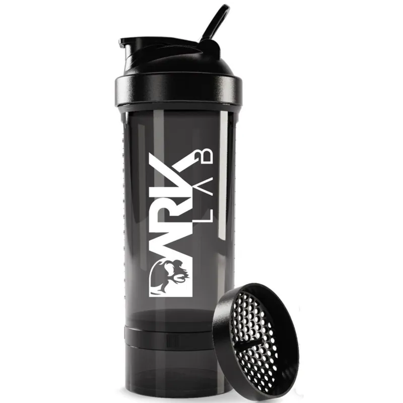 Coqueteleira Premium Pro Trio 700ml Preta Dark Lab