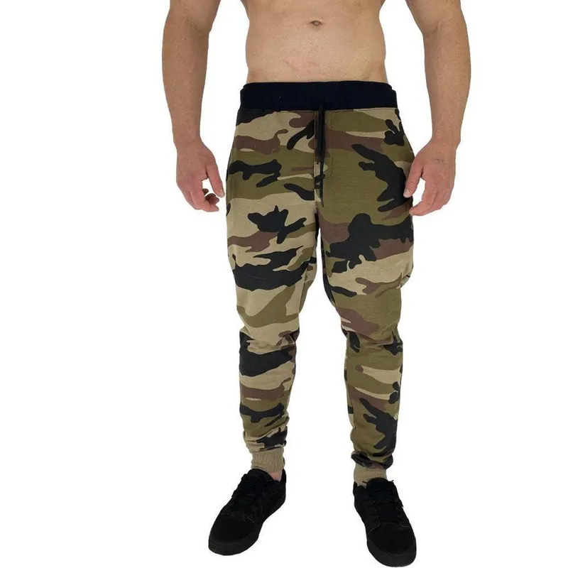 Calça Masculina Moletom MXD Conceito Sport Slim Camuflado