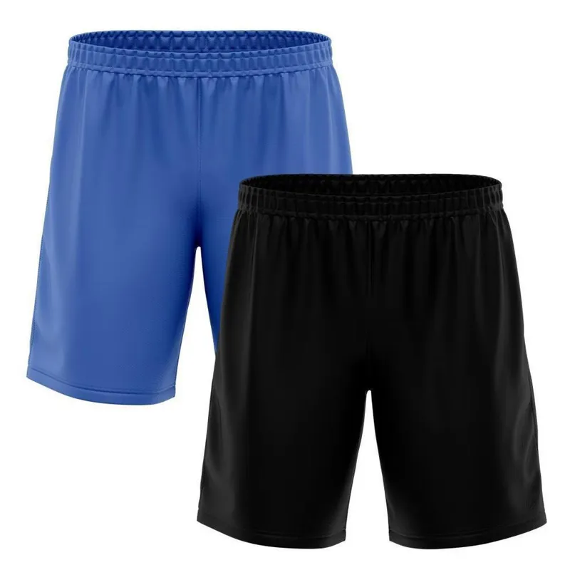 Kit 2 Shorts Dry Masculino Esporte Treino Futebol Academia Liso