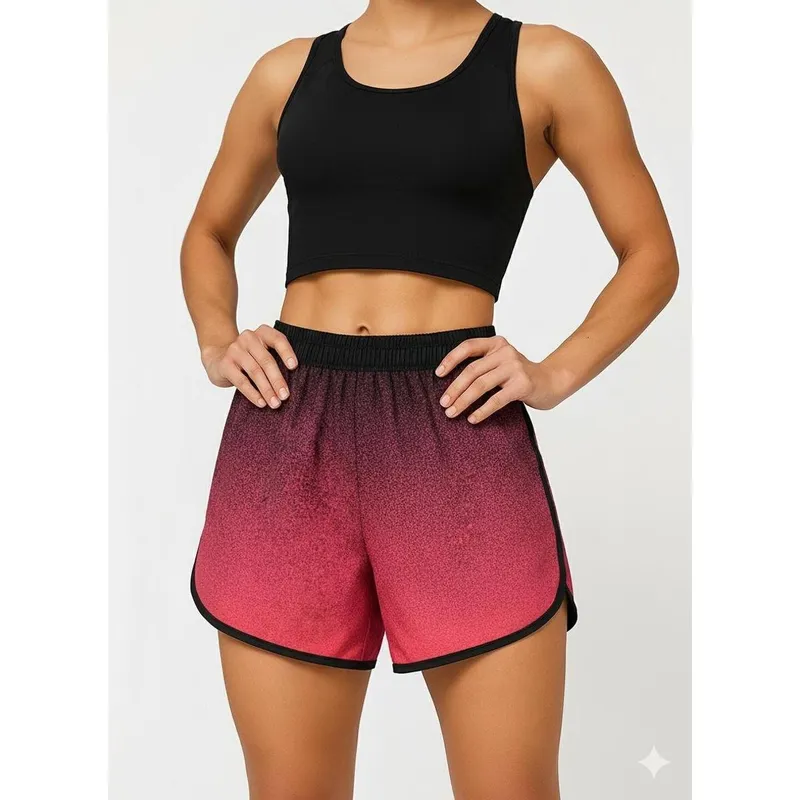 Short Treino Fitness Estampado Academia Dry