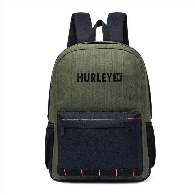Mochila Hurley Masculina Casual Bolsa Resistente Espaçosa Original