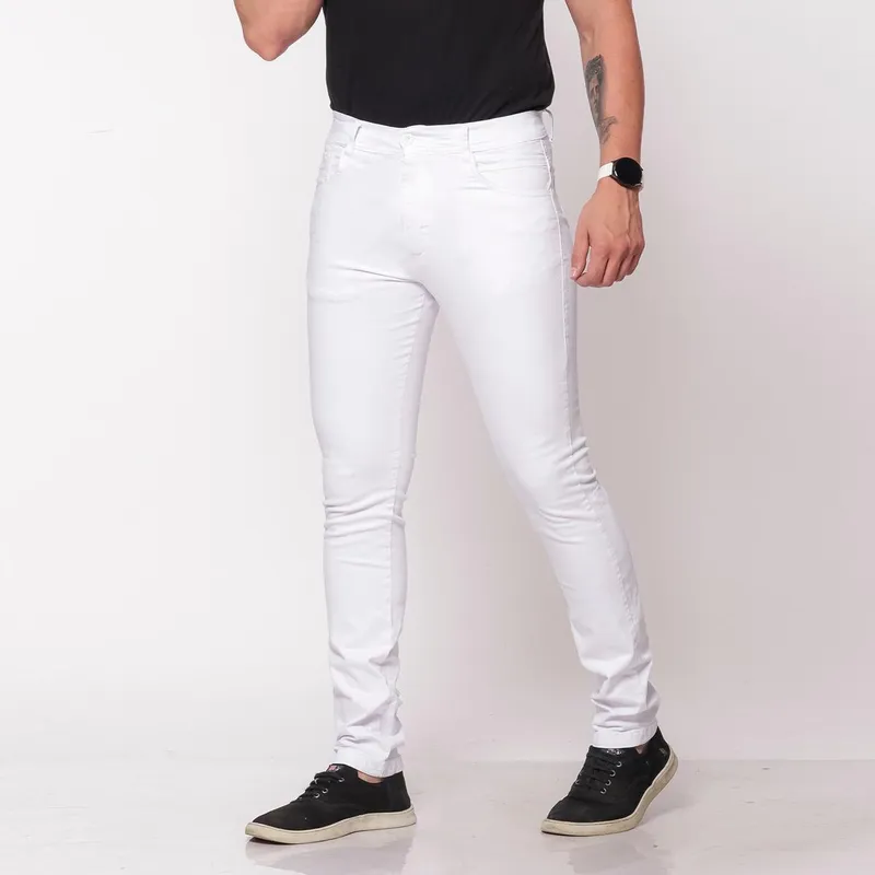 Calça Sarja Conforto Skinny Elastano 7901