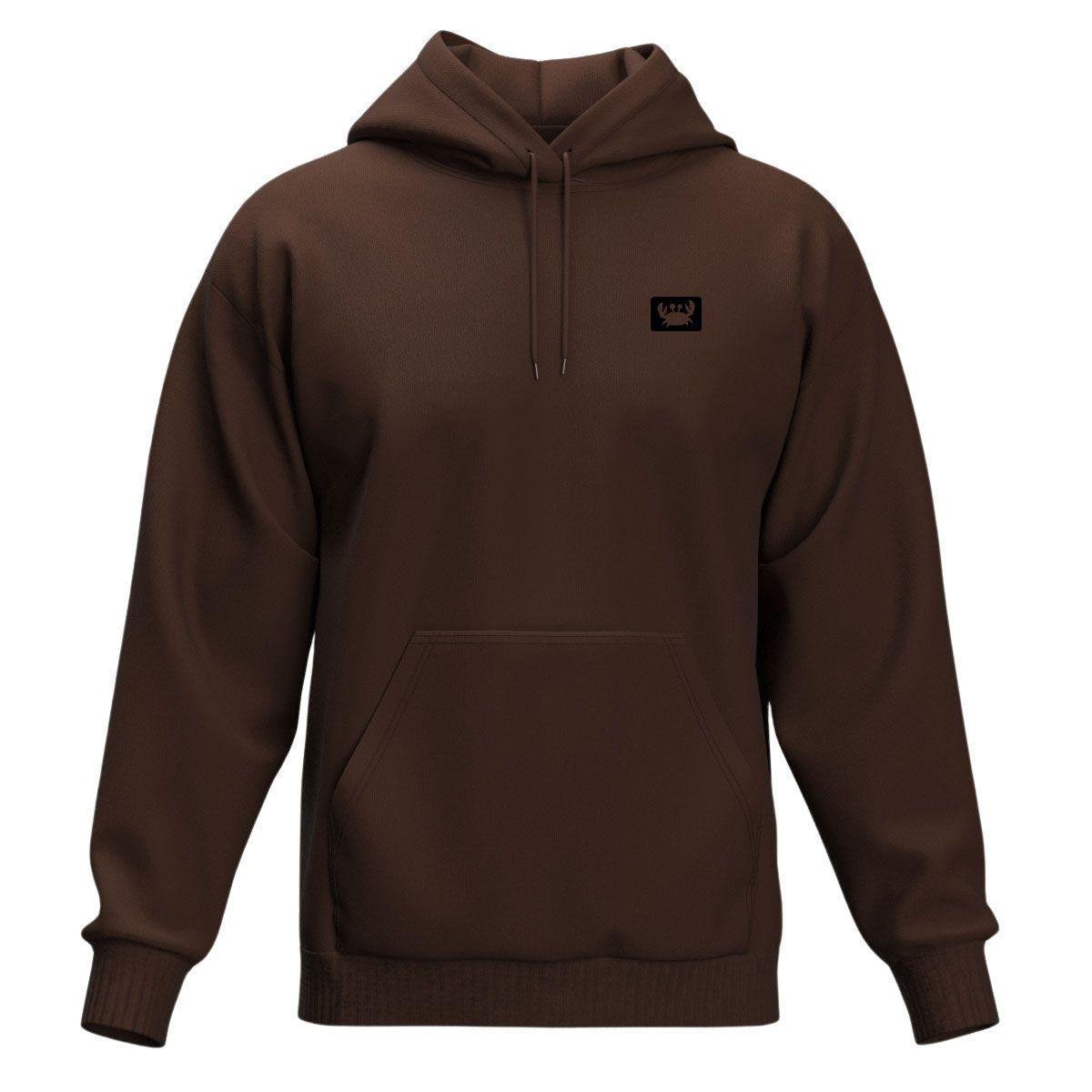 Blusa de Frio Moletom Canguru com Capuz Macio Relaxado Siri